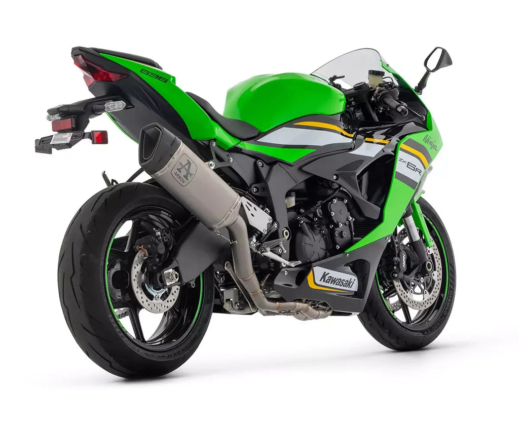 Arrow Full System Exhaust Competition Arrow PISTA Full Titanium for Kawasaki ZX-6R 636 2024-2026 - ARROW EXHAUSTS