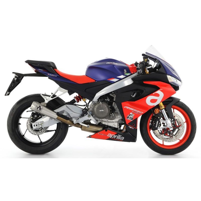 Aprilia Tuono 660 2021-2024 Full Exhaust Evo Arrow Pro-race Racing Titanium - 71215CP - ARROW EXHAUSTS