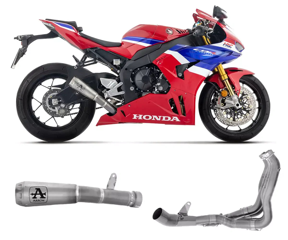 Arrow PRO-RACE Titanium Full System Exhaust for Honda CBR 1000 RR-R 2024 - ARROW EXHAUSTS