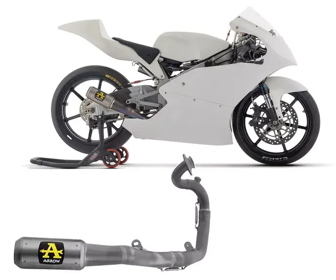 Arrow Titanium Full System Exhaust Competition Round-Sil for Honda Nsf 250 R 2012-2025 - ARROW EXHAUSTS