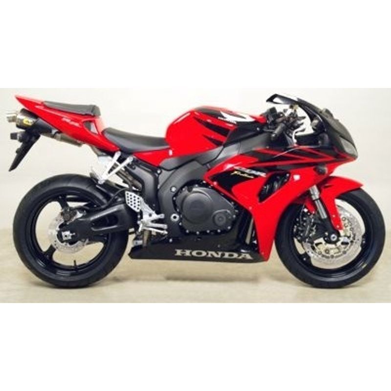 Honda Cbr 1000 Rr 2004-2007 Exhaust + Link Pipe Racing Arrow Maxi Race Tech Aluminium - 71335MI71684AO - ARROW EXHAUSTS