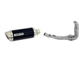 Arrow Yamaha XJ6 DIVERSION Full System Exhaust 2009-2015 – Street Thunder Black Aluminium Catalytic