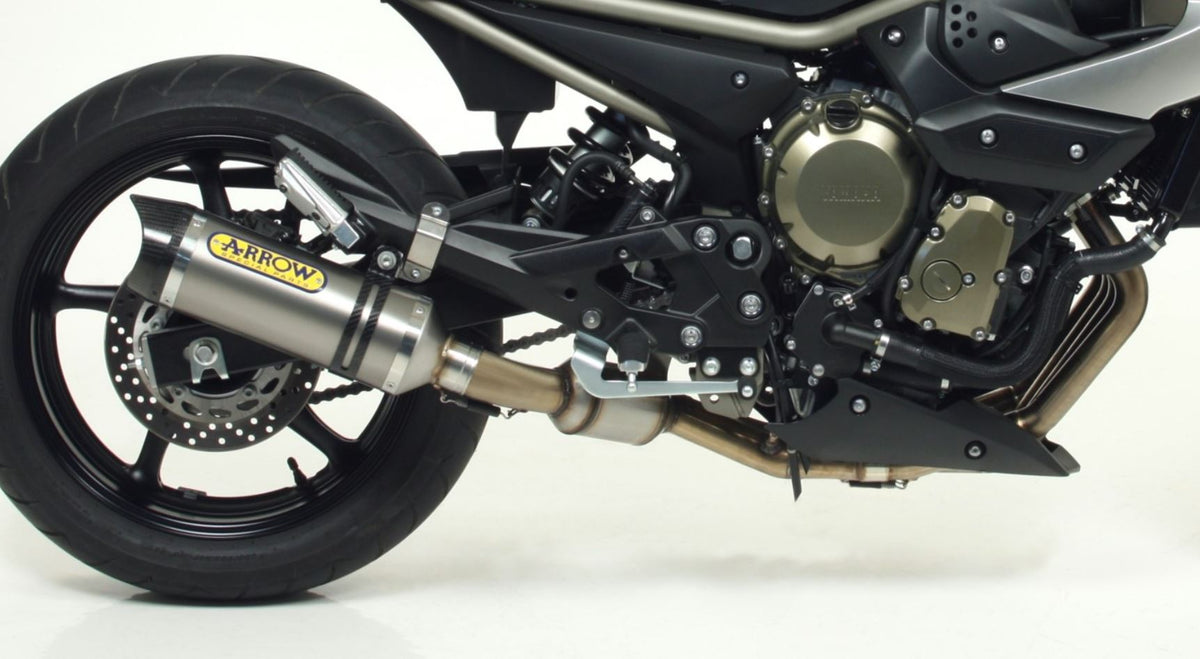 Arrow Yamaha XJ6 DIVERSION Full System Exhaust 2009-2015 – Street Thunder Titanium Catalytic