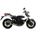 Arrow Yamaha XJ6 DIVERSION Full System Exhaust 2009-2015 – Black Aluminium