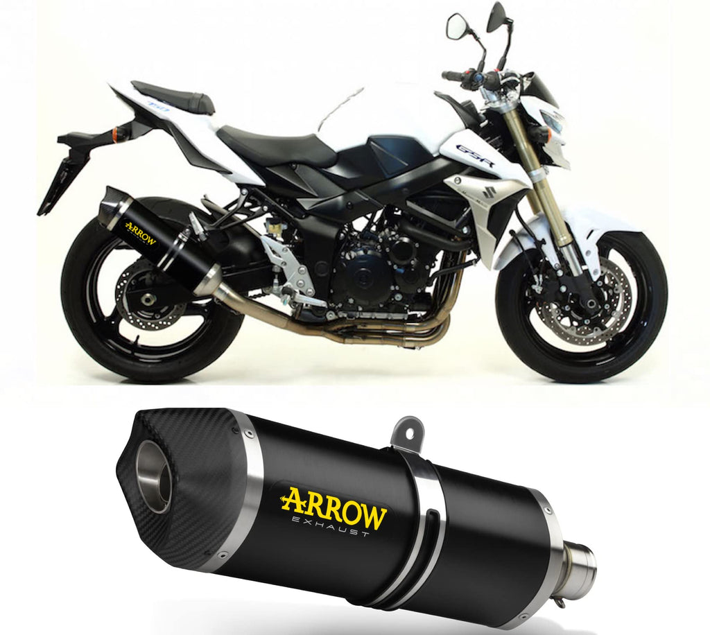 Arrow Suzuki GSR 750 Slip-On Exhaust + Link Pipe 2011-2016