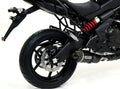 Arrow Kawasaki VERSYS 650 Full System Exhaust 2015-2016 – Race-Tech Black Aluminium Catalytic