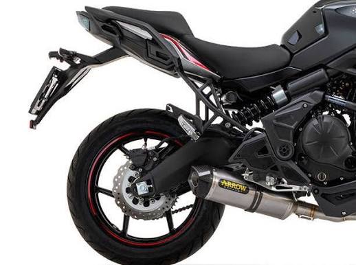 Arrow Kawasaki VERSYS 650 Full System Exhaust 2017-2022 – Race-Tech Aluminium Catalytic