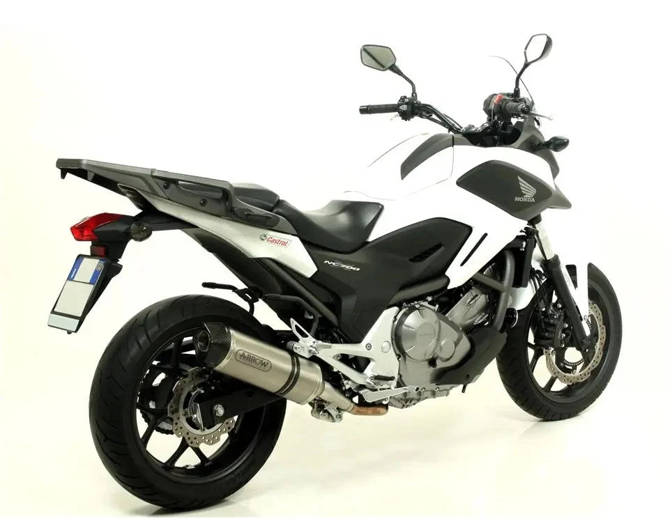 Arrow Honda NC750 X Slip-On Exhaust + Link Pipe 2016-2024