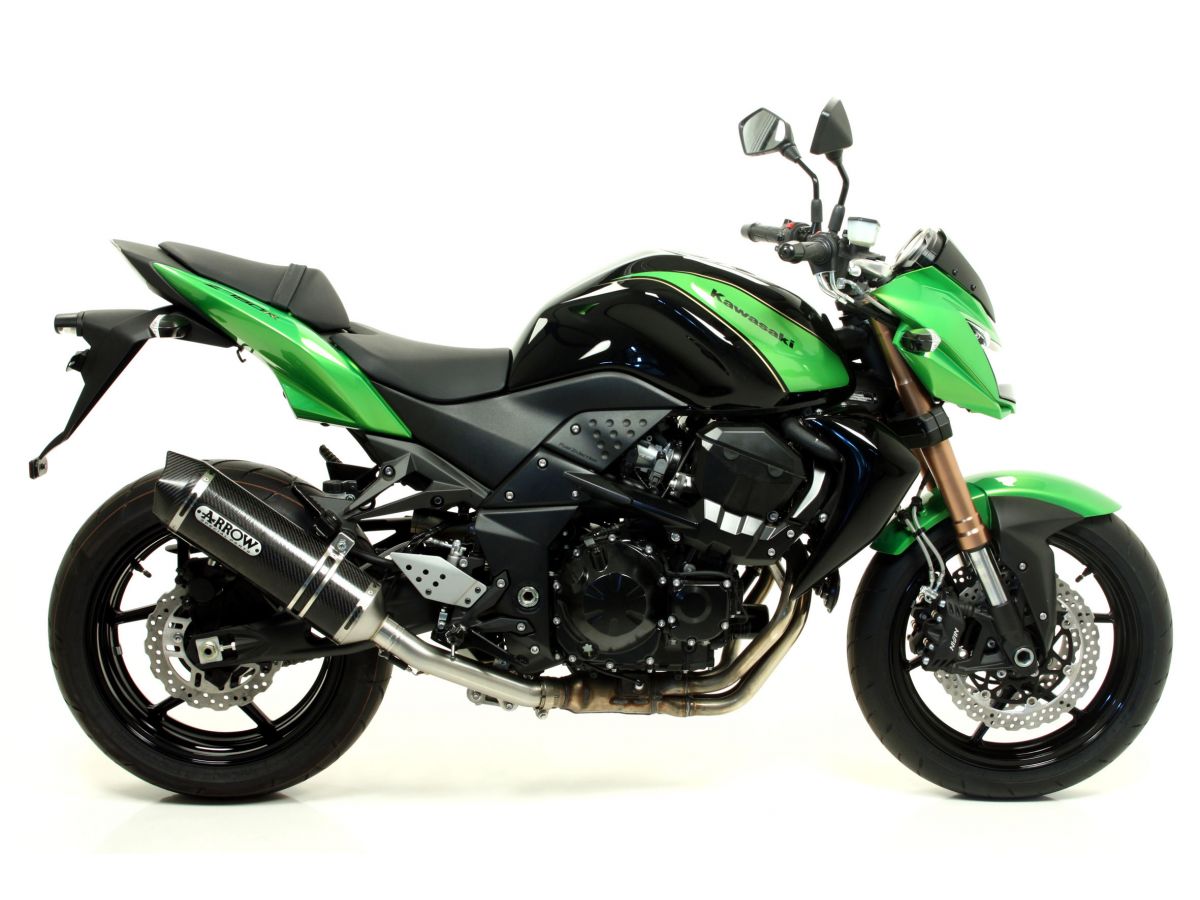 Arrow Kawasaki Z 750 R Slip-On Exhaust + Link Pipe 2011-2014