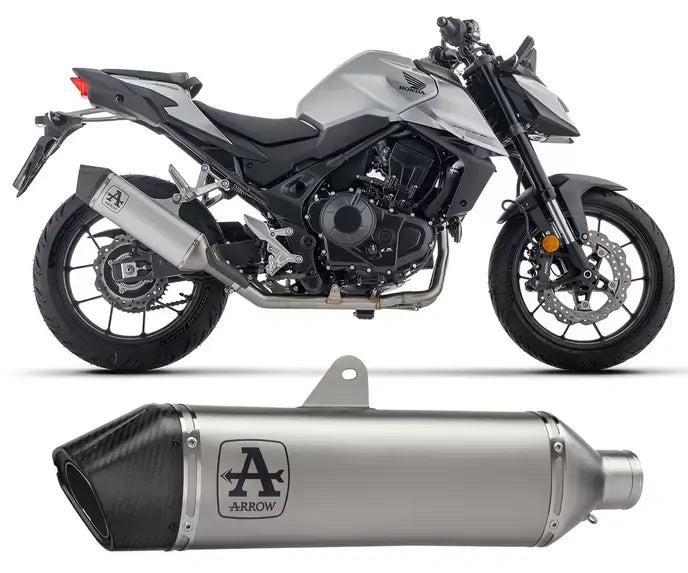 Arrow Veloce Aluminium Exhaust Muffler for Honda Cb 750 Hornet 2023-2026 - ARROW EXHAUSTS