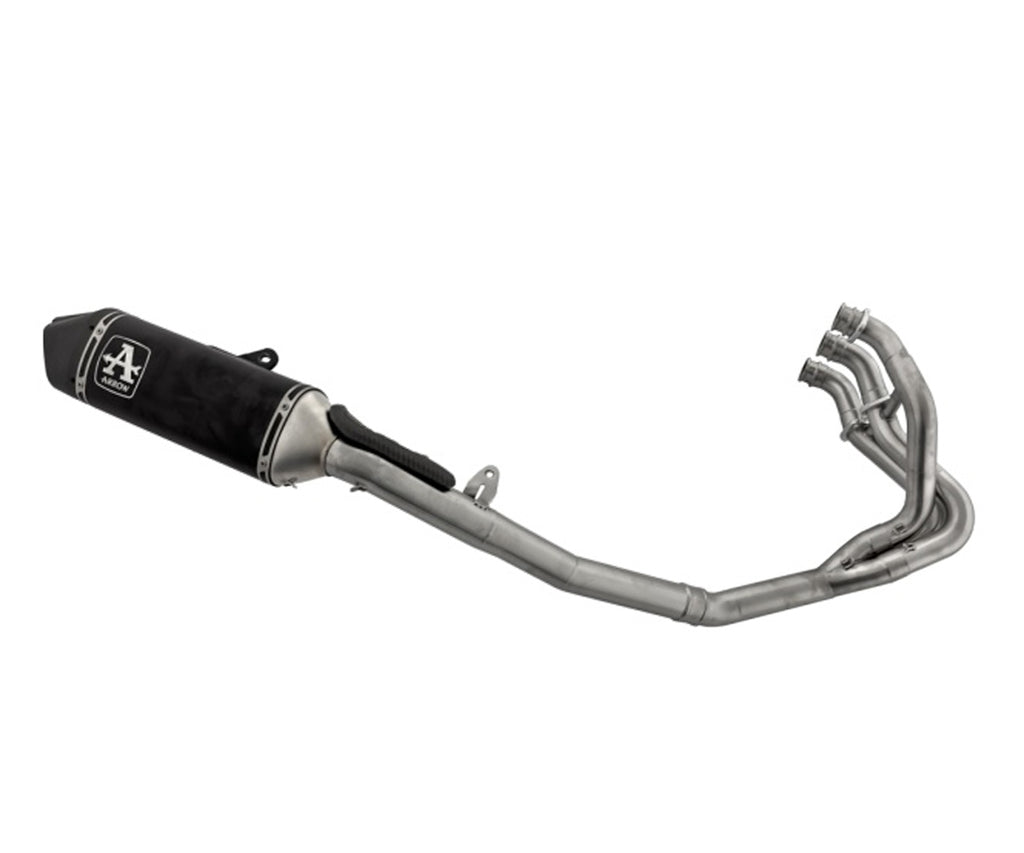 Triumph Street Triple 765 Rs 2023-2024 Complete System Arrow Veloce Dark Aluminium Euro5 - 71505VAN - ARROW EXHAUSTS