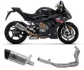 BMW S 1000 R 2021-2024 Full Exhaust Arrow Pista Steel-headers Titanium - 71506PT71718MI - ARROW EXHAUSTS