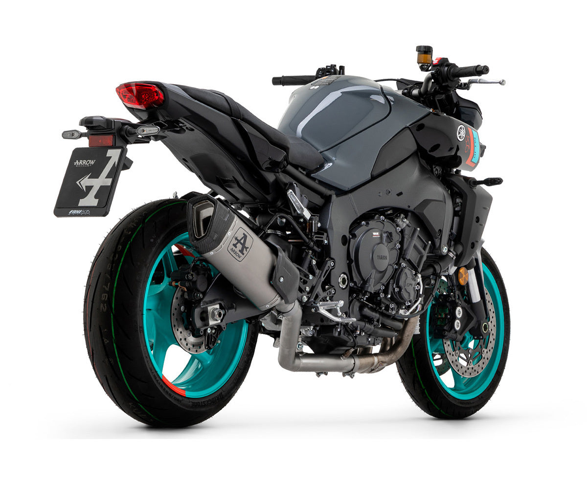 Yamaha Mt-10 2022-2023 Exhaust Muffler Arrow Pista Titainum - 71507PT - ARROW EXHAUSTS