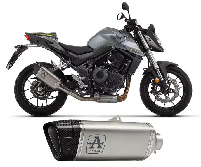Arrow PISTA Titanium Exhaust Muffler for Honda Cb 750 Hornet 2023-2026 - ARROW EXHAUSTS