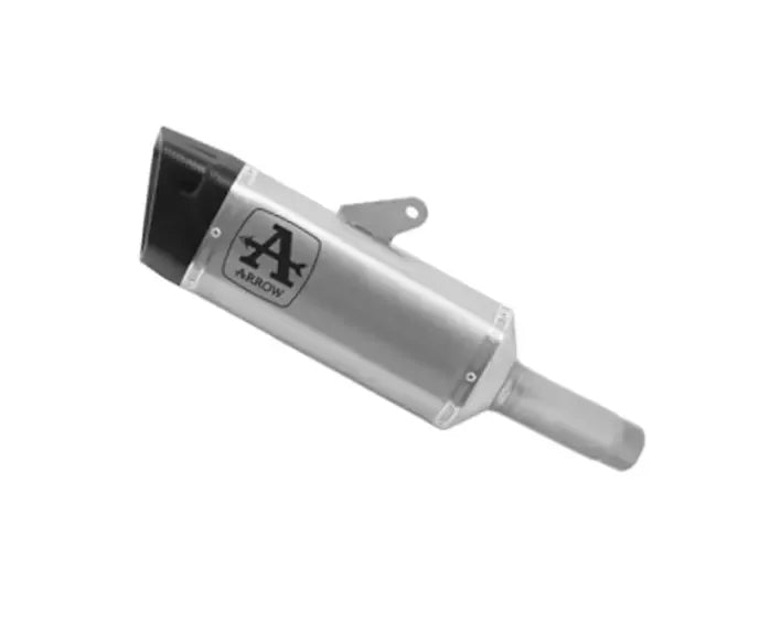 Arrow PISTA Titanium Exhaust Muffler for Kawasaki ZX-6R 636 2024-2026 - ARROW EXHAUSTS