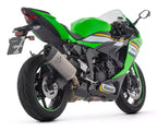 Arrow PISTA Titanium Exhaust Muffler for Kawasaki ZX-6R 636 2024-2026 - ARROW EXHAUSTS