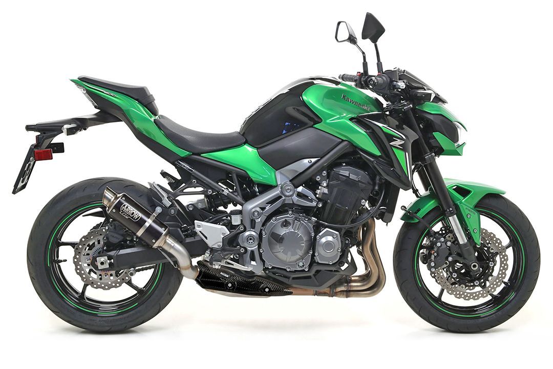 Kawasaki Z 900 2017-2020 Full Exhaust Arrow Gp2 Steel Black - 71531GPI71661MI - ARROW EXHAUSTS