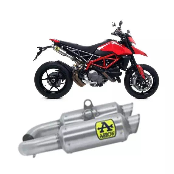 Arrow Ducati Hypermotard 950 Gp Full System Exhaust 2019-2021 – GP2 Titanium