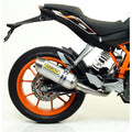 Arrow KTM Duke 390 Full System Exhaust 2013-2016 – Thunder Aluminium