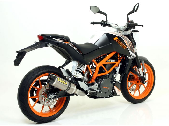 Arrow KTM Duke 390 Full System Exhaust 2013-2016 – Thunder Titanium