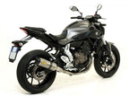 Yamaha Mt-07 2017-2020 Full Exhaust Catalyzed Arrow Thunder Titanium - 71605KZ71817PK - ARROW EXHAUSTS