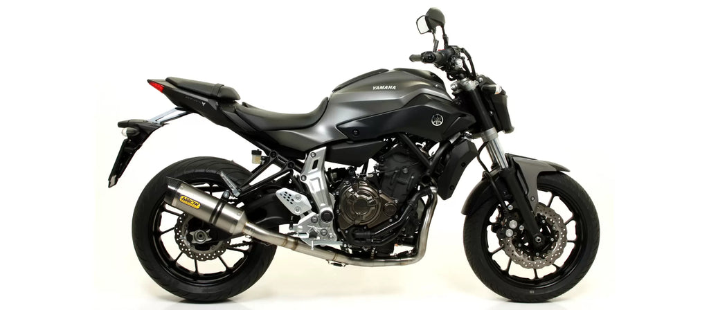 Arrow Yamaha Mt TRACER 700 Full System Exhaust 2017-2020 – Thunder Titanium