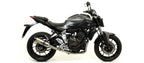 Arrow Yamaha Mt TRACER 700 Full System Exhaust 2017-2020 – Thunder Titanium