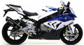 Arrow BMW S1000RR Slip-On Exhaust + Link Pipe 2015-2016 – Race-Tech Black Aluminium