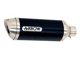 Arrow KTM RC 390 Slip-On Exhaust 2015-2016 – Thunder Catalytic Black Aluminium