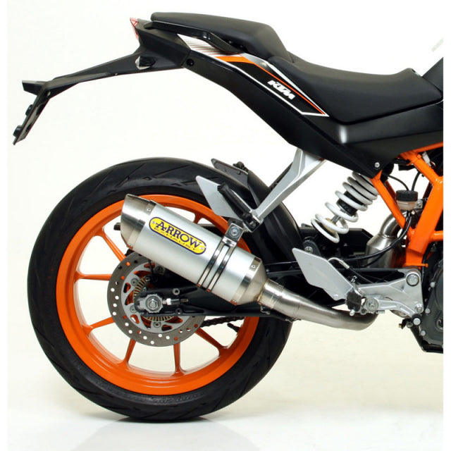 Arrow KTM RC 390 Slip-On Exhaust + Link Pipe 2015-2016 – Thunder Aluminium