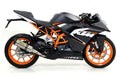 Arrow KTM RC 390 Slip-On Exhaust + Link Pipe 2015-2016 – Thunder Titanium