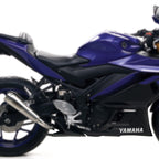 Yamaha YZF R3 2019-2020 Exhaust System Arrow Nichrom Pro Race Tail Pipe Steel - 71639MI71894PRI - ARROW EXHAUSTS