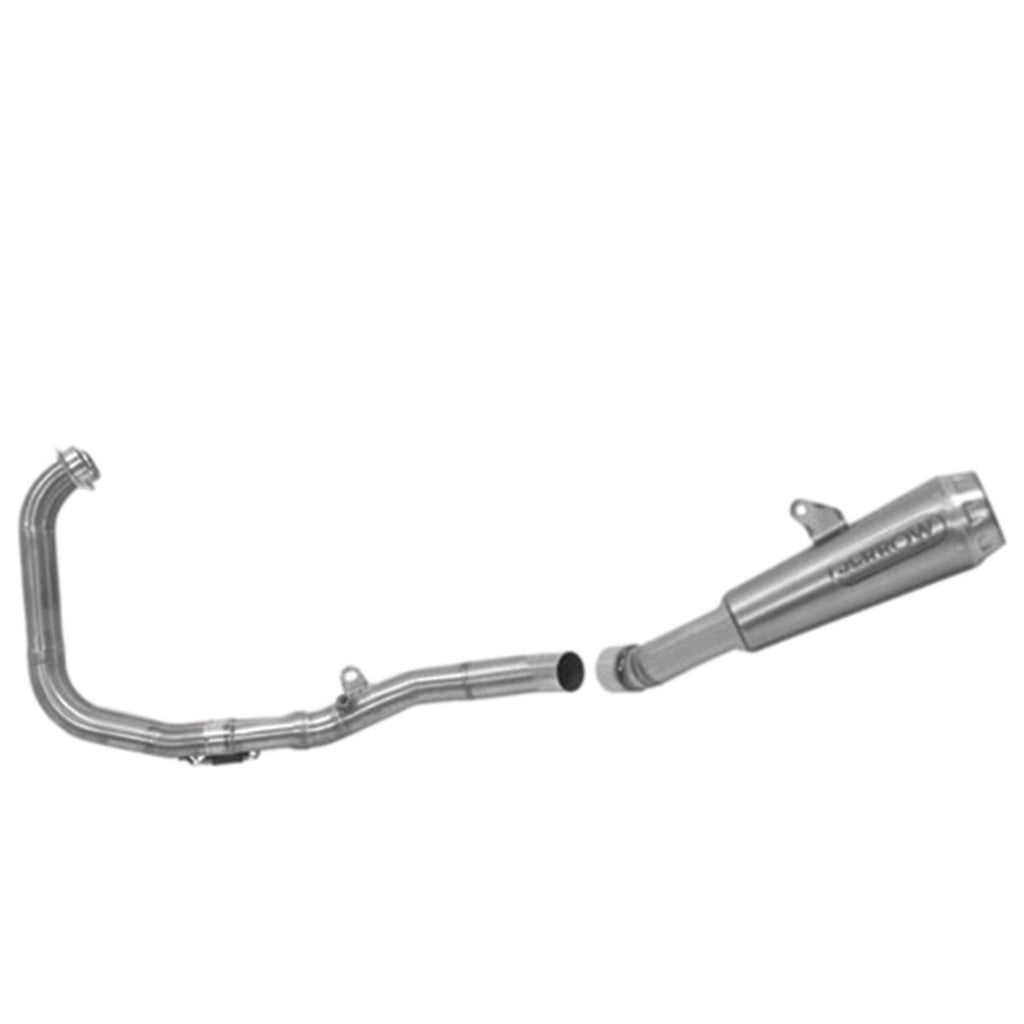 Yamaha YZF R3 2019-2020 Exhaust System Arrow Nichrom Pro Race Tail Pipe Steel - 71639MI71894PRI - ARROW EXHAUSTS