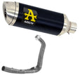 Arrow Yamaha TRACER 700 Full System Exhaust 2017-2020 – Thunder Black Aluminium Catalytic