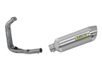 Arrow Yamaha TRACER 700 Full System Exhaust 2017-2020 – Thunder Aluminium Catalytic