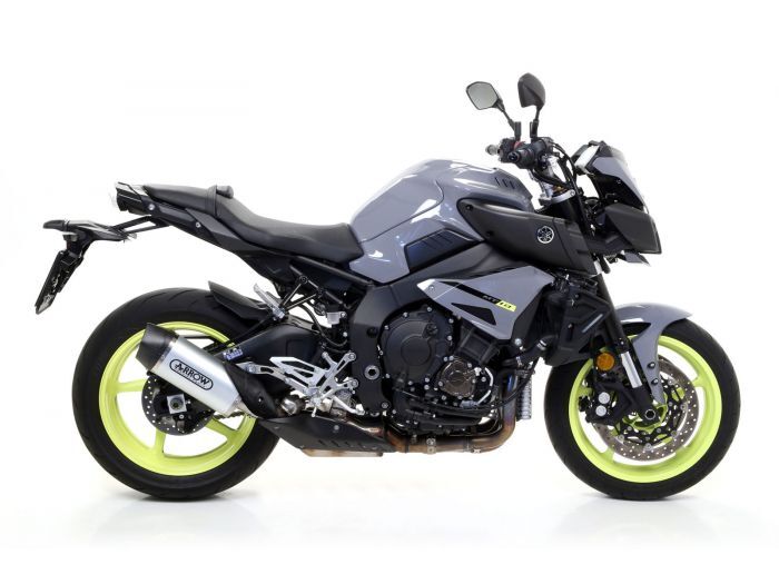 Yamaha Mt-10 2016-2020 Exhaust + Link Pipe Racing Arrow Indy Race Aluminium - 71656MI71852AK - ARROW EXHAUSTS