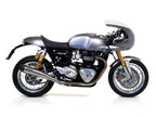 Triumph Speed 1200 2019-2021 Exhaust System Arrow Nich Pro Raci Tailpi Carb Col Nokat - 71664MI71851RKI - ARROW EXHAUSTS