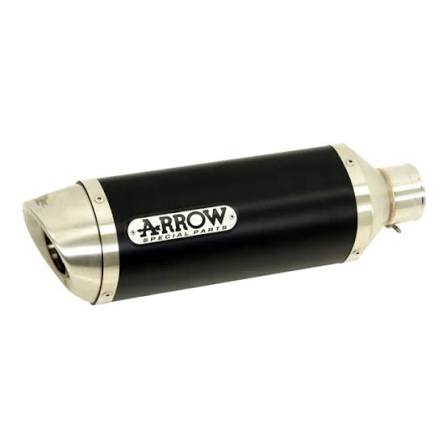 Arrow KTM Duke 390 Slip-On Exhaust + Link Pipe 2017-2020 – Street Thunder Black Aluminium