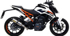 Arrow KTM Duke 390 Slip-On Exhaust + Link Pipe 2017-2020 – Street Thunder Titanium