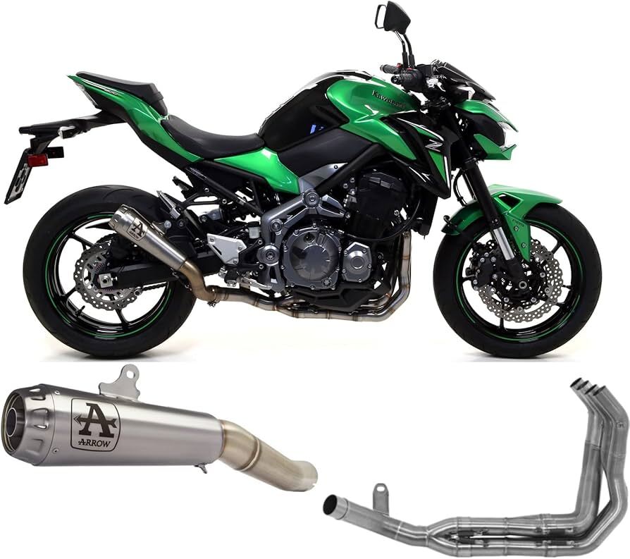 Kawasaki Z 900 A2 2019-2024 Arrow Headers+exhaust Approved Nichrom - 71688MI71856PRI - ARROW EXHAUSTS