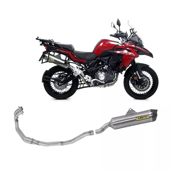 Arrow Benelli TRK 502 X Full System Exhaust 2019-2024 – Aluminium
