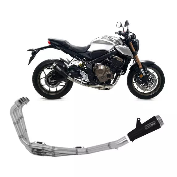 Arrow Honda CBR650R Full System Exhaust 2019-2024 – Pro-Race Racing Titanium Titanium Tail Pipe