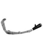 Honda Cbr650r 2019-2023 Exhaust System Racing Arrow Collectors Racing Approved Aluminium Black Thunder Tail Pipe Carbon - 71704MI71892AKN - ARROW EXHAUSTS