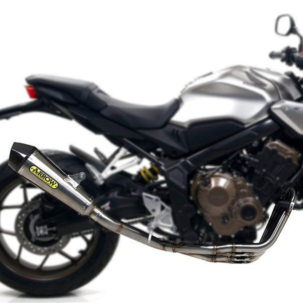Honda Cbr 650 R 2020 Exhaust System Racing Arrow Collectors Racing X-Kone Tail Pipe Carbon - 71704MI71892XKI - ARROW EXHAUSTS