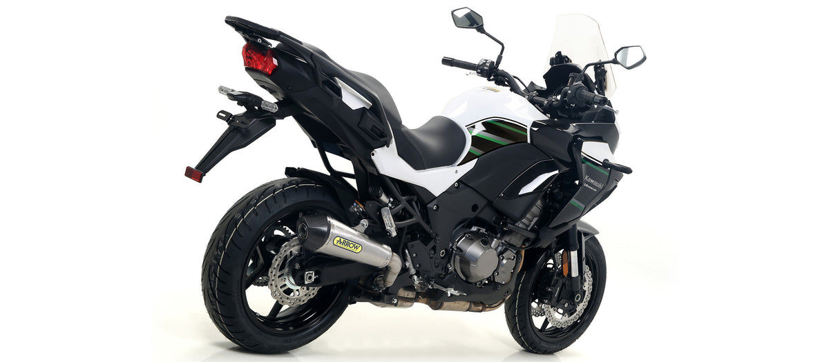 Arrow KAWASAKI Versys 1000 Full System Exhaust 2019-2020 – Black Aluminium