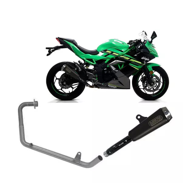 Arrow Kawasaki NINJA125 Full System Exhaust 2019-2021 – Pro-Race