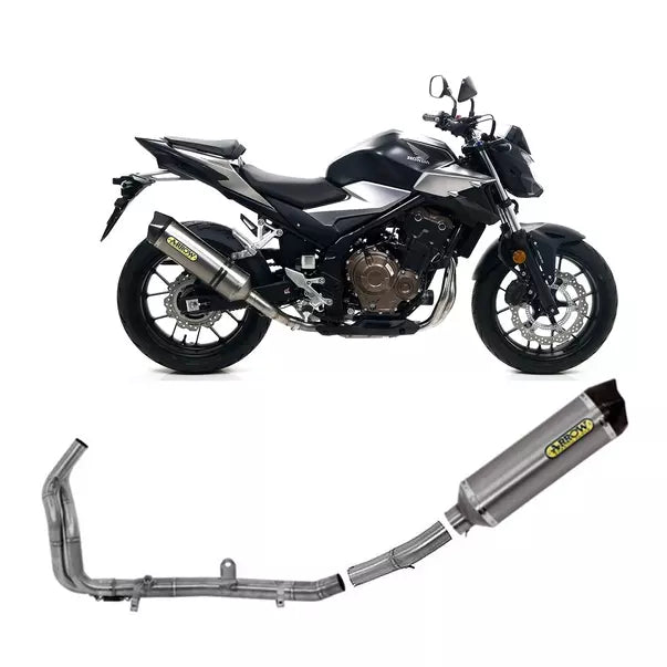 Arrow Honda CB 500 F Full System Exhaust 2019-2020 – Titanium