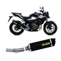Arrow Honda CB 500 F Slip-On Exhaust 2019-2024 – Black Aluminium Road Approved Carbon