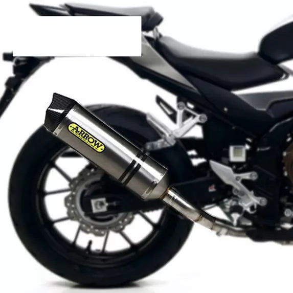 Arrow Honda CB 500 F Slip-On Exhaust 2019-2024 – Aluminium Road Approved Carbon