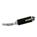 Arrow Honda CB 500 F Slip-On Exhaust 2019-2024 – Black Aluminium Road Approved